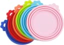 6 packs Pet Food Can Lids — Food Safe BPA-Free and Dishwasher Safe