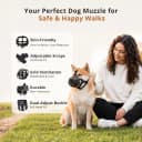 Basket Dog Muzzle — Adjustable Soft Dog Muzzles