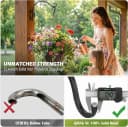 Bird Feeder Hanger Outdoor: 16" Swivel Heavy Duty Wall Mount Bracket