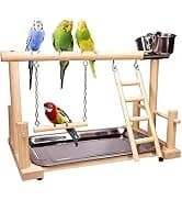 Parakeet Nesting Box — Wood Bird Nest House for Cage — collection imagery