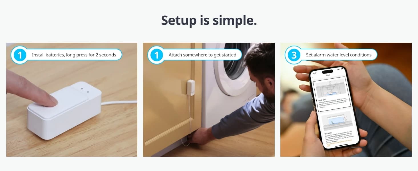 WiFi Water Leak Detector for Home — product details