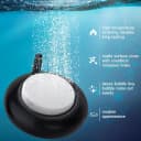 Mini Aquarium Air Stone, Small Bubble Stone Fish Tank Oxygen Stone Ultra Silent Deep Dissolving Oxygen Diffuser