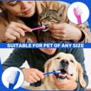 Dog Toothbrush Set of 8 - Dual Headed