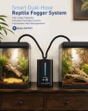 1.32 Gal / 5L Reptile Fogger Humidifier with Dual Hose