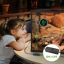 Real-time Display LED Digital Reptile Thermometer and Humidity Gauge