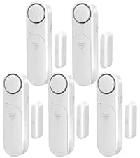 5 Pack Water Leak Detectors for Home — 100dB Water Sensor Alarm for Basement — collection imagery