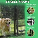 8x4x6FT Outdoor Dog Kennel for Large Dogs