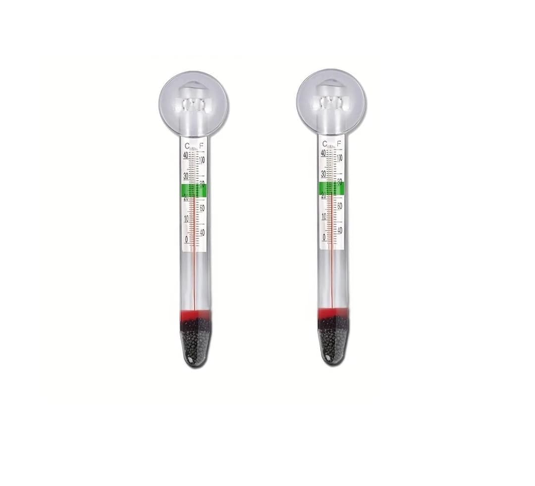 LABO Floating Aquarium Thermometer – Glass — Mercury-Free Fish Tank Thermometer