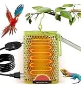 Heated Bird Perch for Cage Bird Thermo Perch Warmer Cage Heater for African Grey — Parakeets — collection imagery