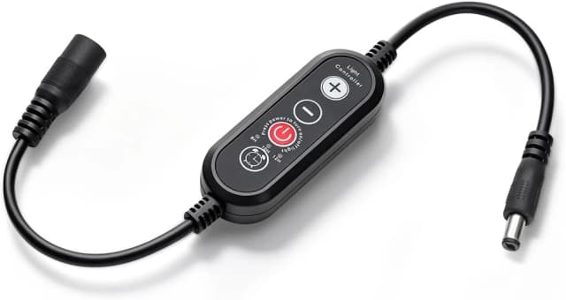 Aquarium Light Timer Dimmer Simulating Sunrise Sunset with Adjustment Brightness Timer 8/10/12h for 5-24V DC