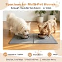 Stone Dog Food Mat — 24" x 16" Large Absorbent Pet Feeding Mat