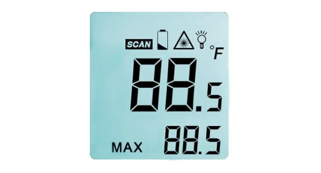 Infrared Thermometer Gun — -58℉ to 1112℉ — product details