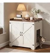 Litter Box Enclosure — Cat Litter Box Furniture with Removable Divider — collection imagery