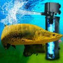 600GPH UV Aquarium Filter for — 100-300 Gallon Fish Tank Algae Control