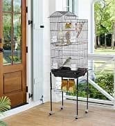 64-Inch Open Top Bird Cage for Parakeets and Cockatiels — collection imagery