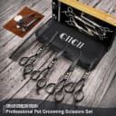 Dog Grooming Scissors Kit — 7 Inch Safety Pet Cat Shears Set
