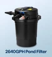 120W Pond Pump — 2700GPH Submersible Water Pump for Koi Pond — collection imagery