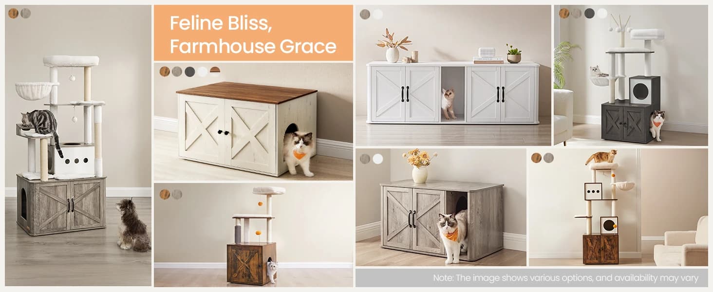 Cat Litter Box Enclosure — End Table — product details