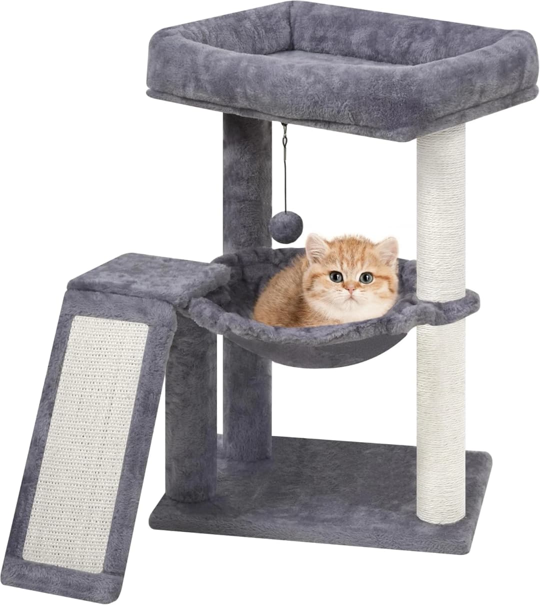 YOUPET Cat Tree with Cat Scratching Post for Indoor Cats