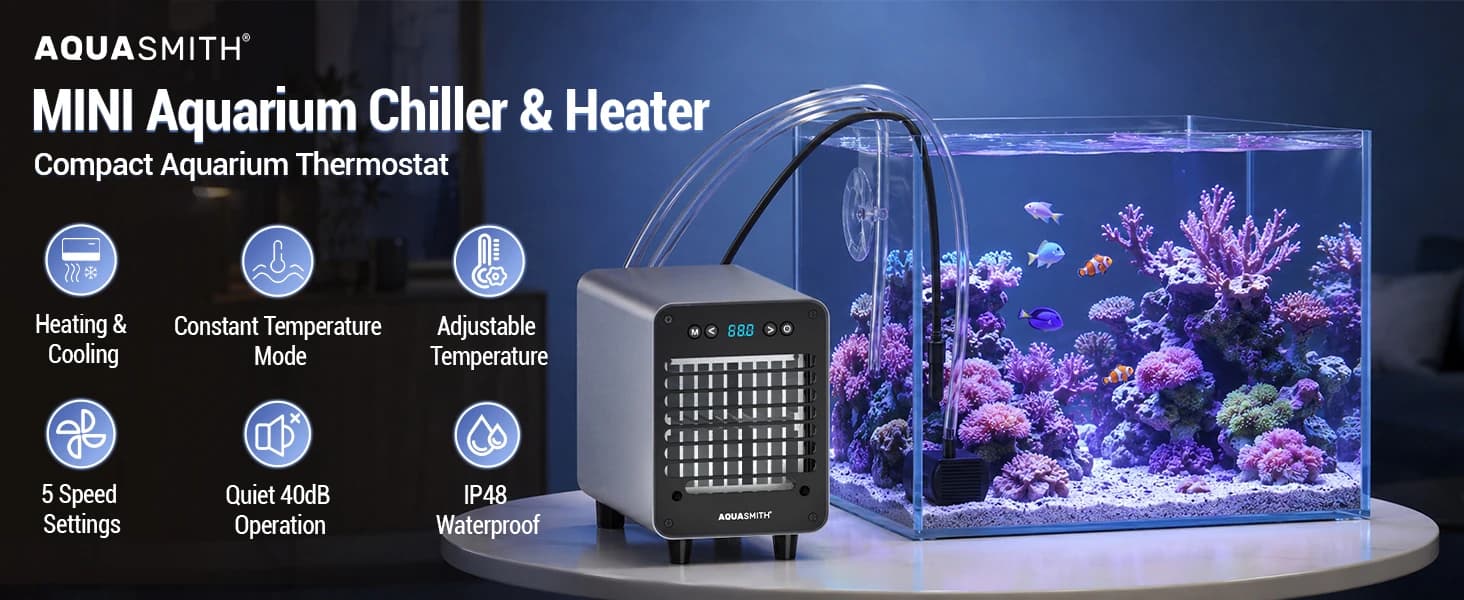 Mini Aquarium Chiller Semiconductor Cooler and Heater — product details