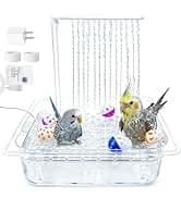 Parakeet Nesting Box — Wood Bird Nest House for Cage — collection imagery