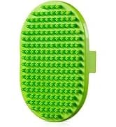 Dog Bath Brush — Dog Shampoo Brush With Adjustable Ring Handle Long Bristles — collection imagery