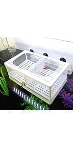 Aquarium Fish Breeder Box Plastic Fish Isolation Breeding Box Hatching Incubator Box for Baby Fishes Shrimp — product details