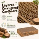 Parrot Chew Toy — Shreddable Cardboard Bird Platform