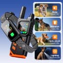 2 In1 Wireless Dog Collar Fence System and Training Collar