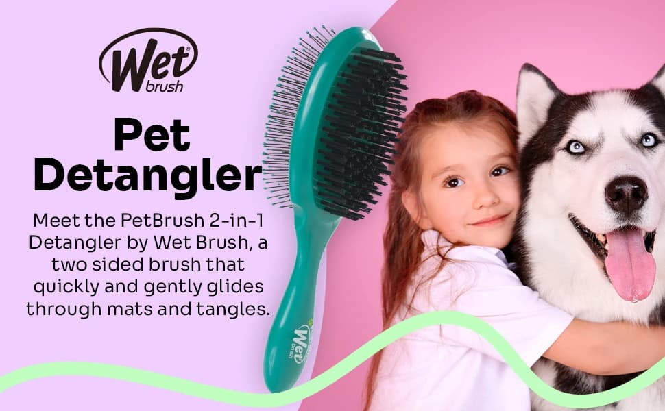 Ultimate Dual-Sided Detangling Brush - Ultra Soft IntelliFlex Bristles — product details