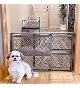 Universal Pet Gate: 26” - 42” Wide Dog Gate for Doorways with Pressure Fit or Swinging Door Hardware Mounting — collection imagery