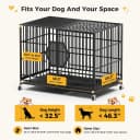 48'' Heavy Duty Dog Crates for Large Dogs