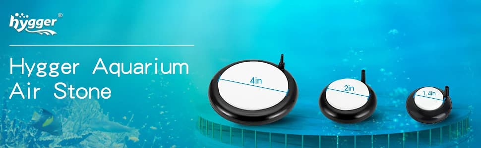 Mini Aquarium Air Stone, Small Bubble Stone Fish Tank Oxygen Stone Ultra Silent Deep Dissolving Oxygen Diffuser — collection imagery