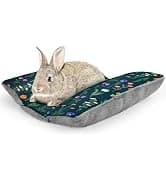 15"x14" Soft Plush Rabbit Bed Washable Cuddle Mat for Small Pets — collection imagery