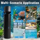 600GPH UV Aquarium Filter for — 100-300 Gallon Fish Tank Algae Control