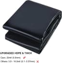 Pond Liner — 20 Mil HDPE Pond Liners for Outdoor Ponds