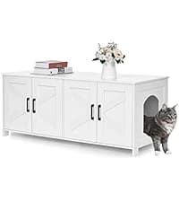 31.5" L Cat Litter Box Enclosure with Barn Door — collection imagery