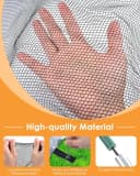5 * 7ft Pond Cover Dome — Garden Pond Net Pond Mesh Tent with Ropes