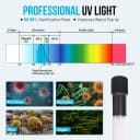 13W UV Water Clarifier with 9.84 ft Cable for Up to 300 Gallon Aquariums