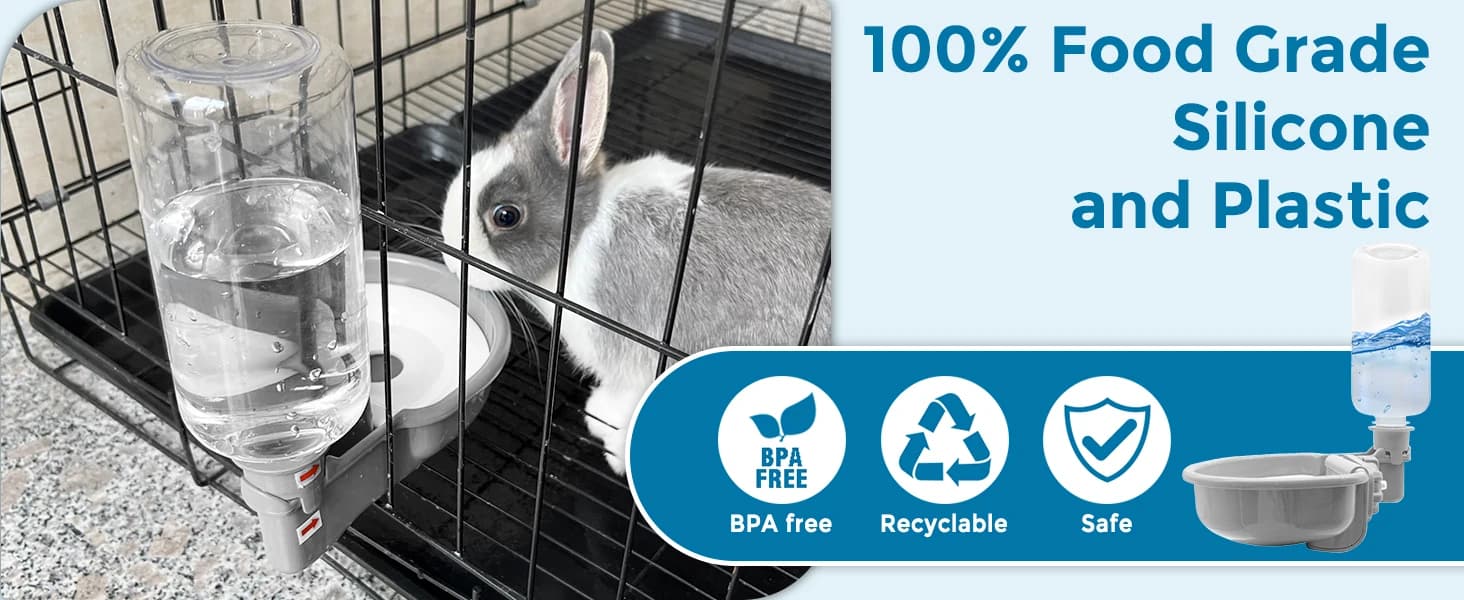 Gravity Pet Water Bowl — 16oz Anti-Splash Crate Dispenser — product details