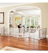 Universal Pet Gate: 26” - 42” Wide Dog Gate for Doorways with Pressure Fit or Swinging Door Hardware Mounting — collection imagery
