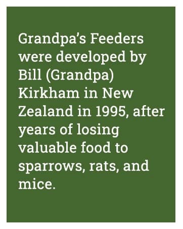 Grandpas Feeders Automatic Chicken Feeder - 20 lbs No Waste Poultry Feeder — collection imagery