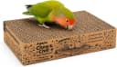 Parrot Chew Toy — Shreddable Cardboard Bird Platform