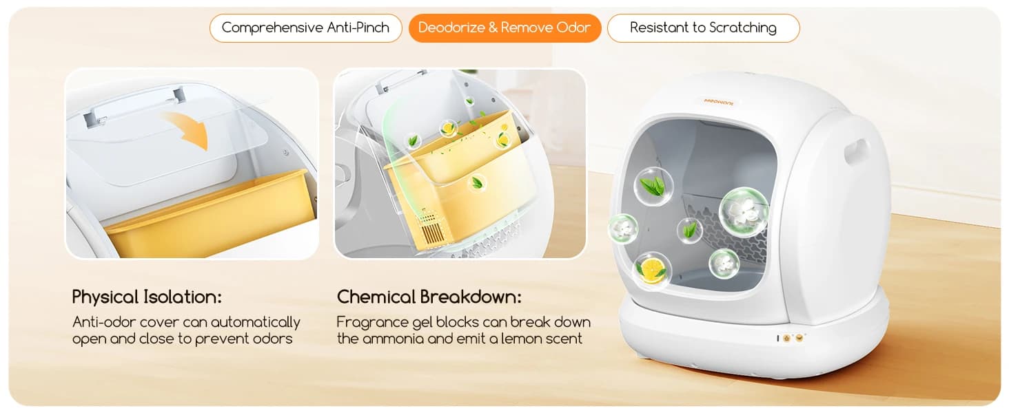 Self-Cleaning Cat Litter Box — product details