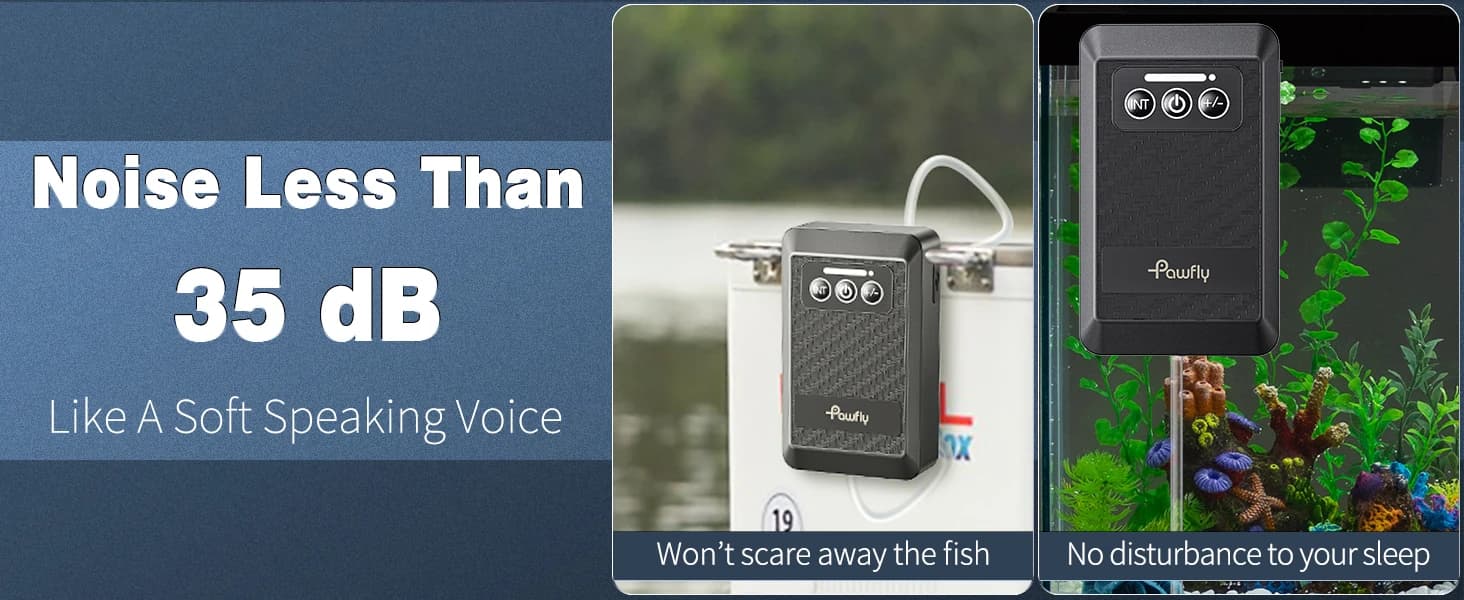 Aquarium Lithium Battery Powered Air Pump USB Rechargeable Oxygen Pump Portable Live Bait Aerator Pump for — collection imagery
