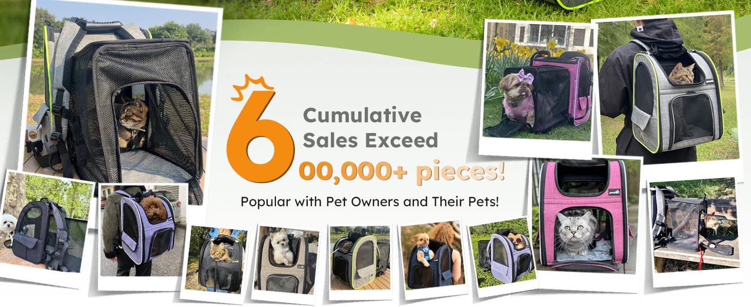Cat Backpack Expandable — Cat Carrier Backpack with Breathable Window — product details
