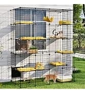 Guinea Pig Cage — Indoor Habitat Cage with Waterproof Plastic Bottom — collection imagery