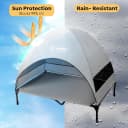 Outdoor Dog Bed with Canopy — Cooling Elevated Dog Shade for Outside