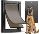All Aluminum Dog Door for Exterior Door — Large Doggy Door