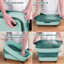 Dog Food Storage Container, 10-20Lbs Collapsible Pet Food Storage Containers with Rolling Wheel Airtight
